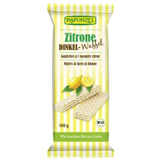 Dinkelwaffeln Zitrone