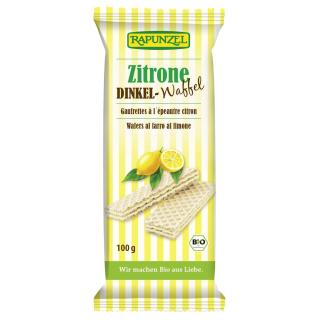 Dinkelwaffeln Zitrone