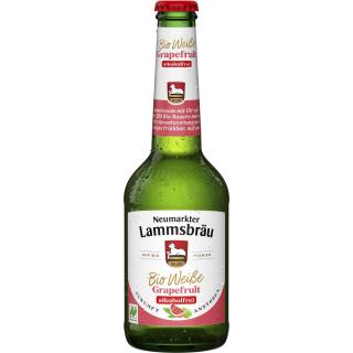 Lammsbräu Bio Weiße Grapefruit alkoholfrei 0,33l