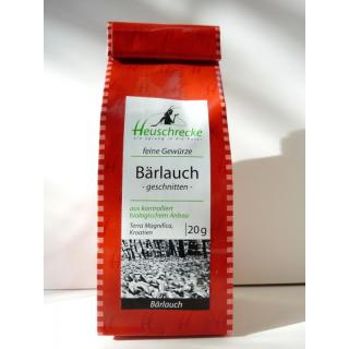 Bärlauch geschnitten